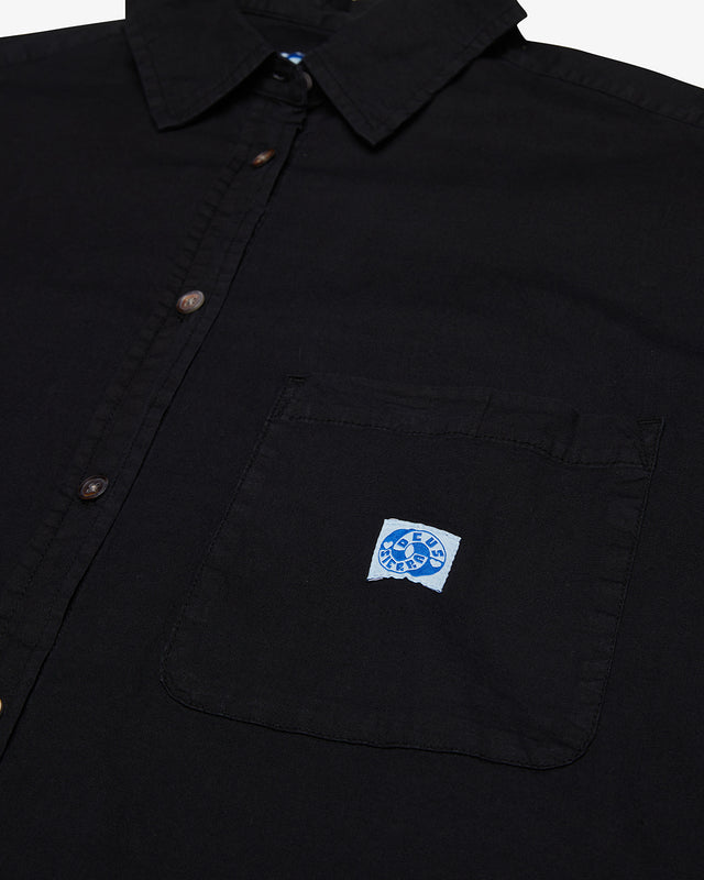 Cove Shirt - Caviar