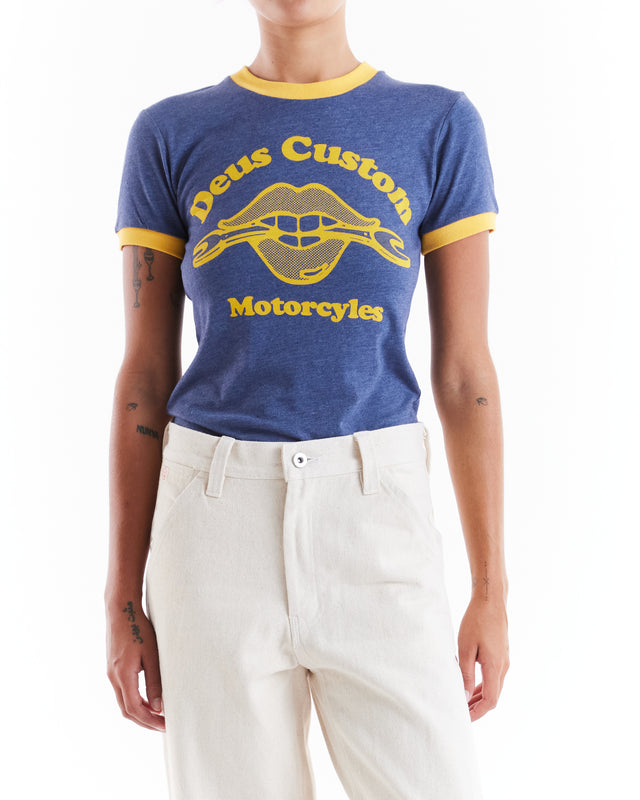 Solar Tee - Mechanic Blue