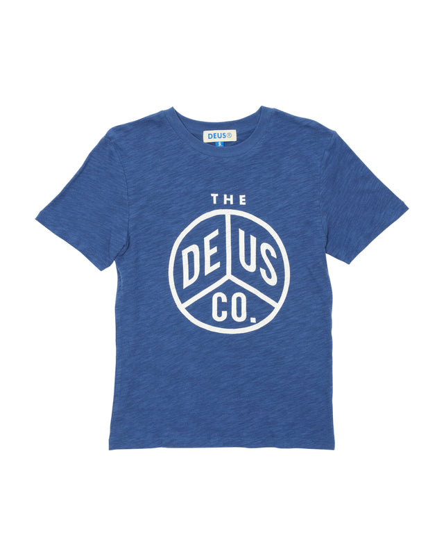 Old Mate Tee - Mechanic Blue