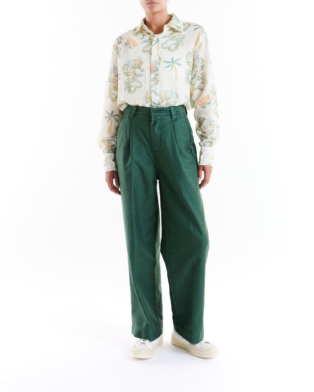 Joy Ride Pant - Hillside Green