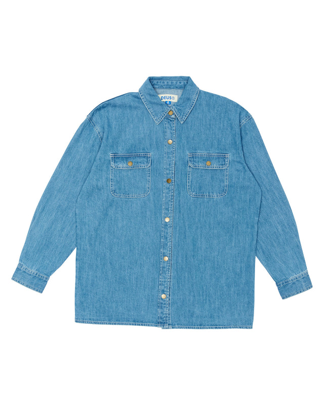 Palo Alto Shirt - Bleach Stonewash