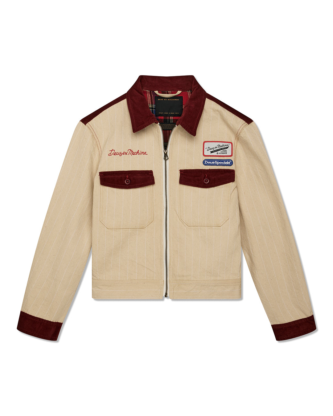 Womens Jackets | Deus Ex Machina | Lyon Natural Jacket - Natural Womens Jackets | Deus Ex Machina | Lyon Natural Jacket - Natural
