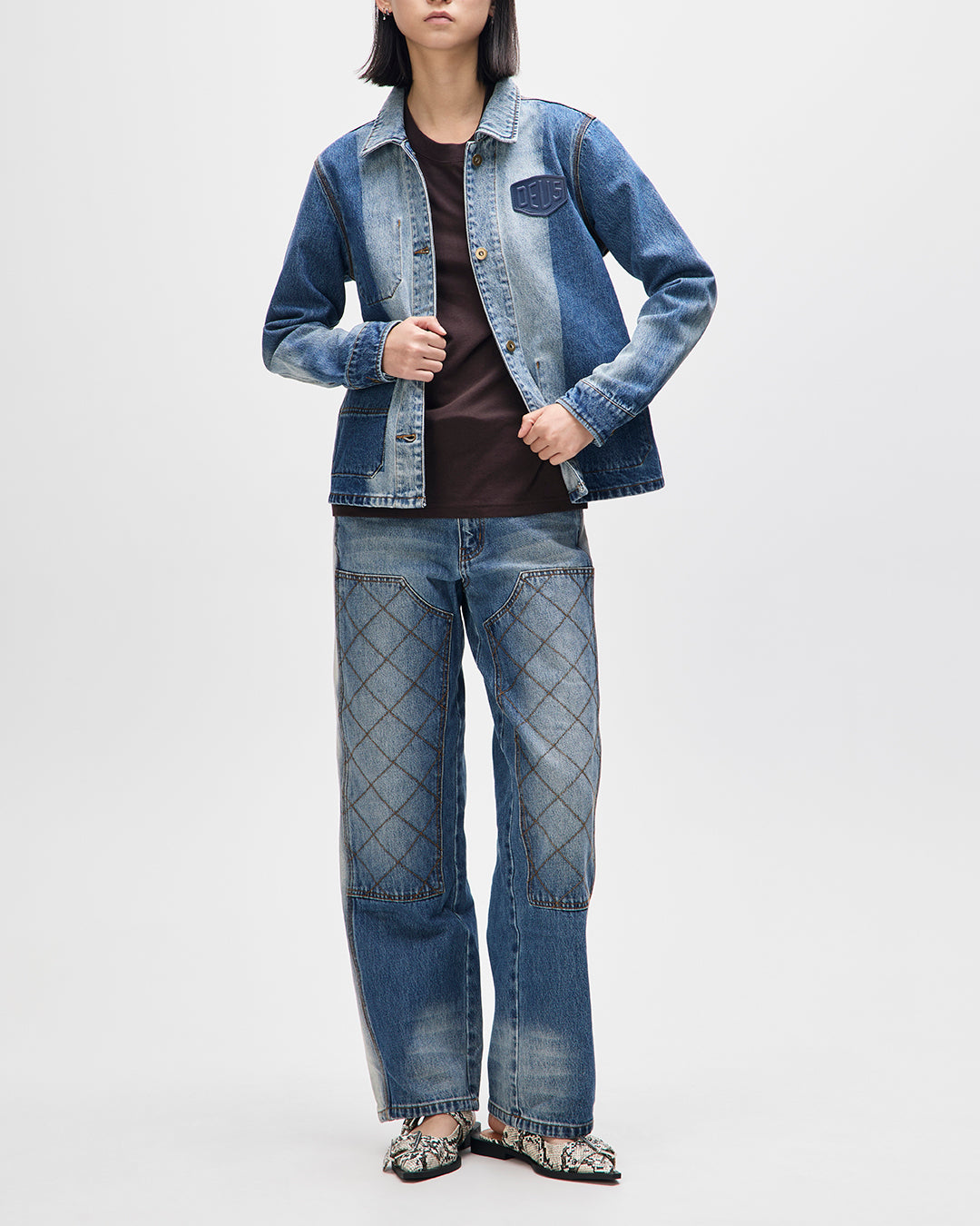 Womens Jackets | Deus Ex Machina | Dayton Denim Jacket - Blue