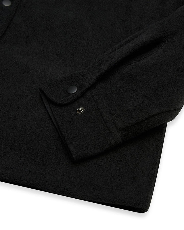 Luther Fleece Shirt - Black