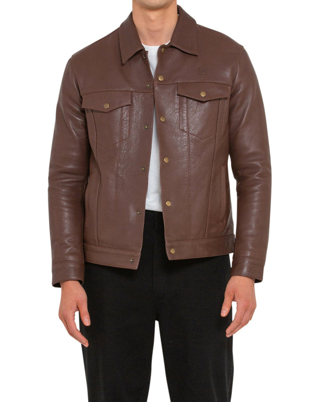 Wildfire Leather Jacket Brown