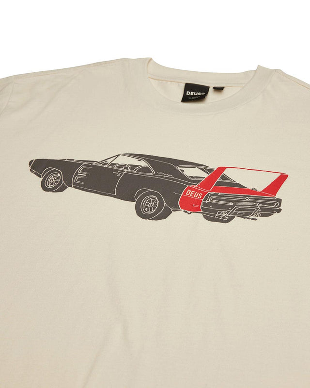 Charger Tee - Vintage White