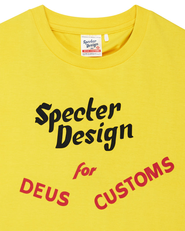 Specter Sport Car Tee - Canary Yellow