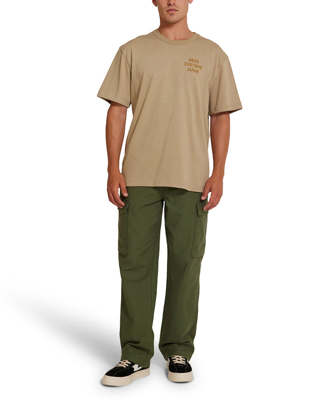 Slicks Cordura Tee - Safari