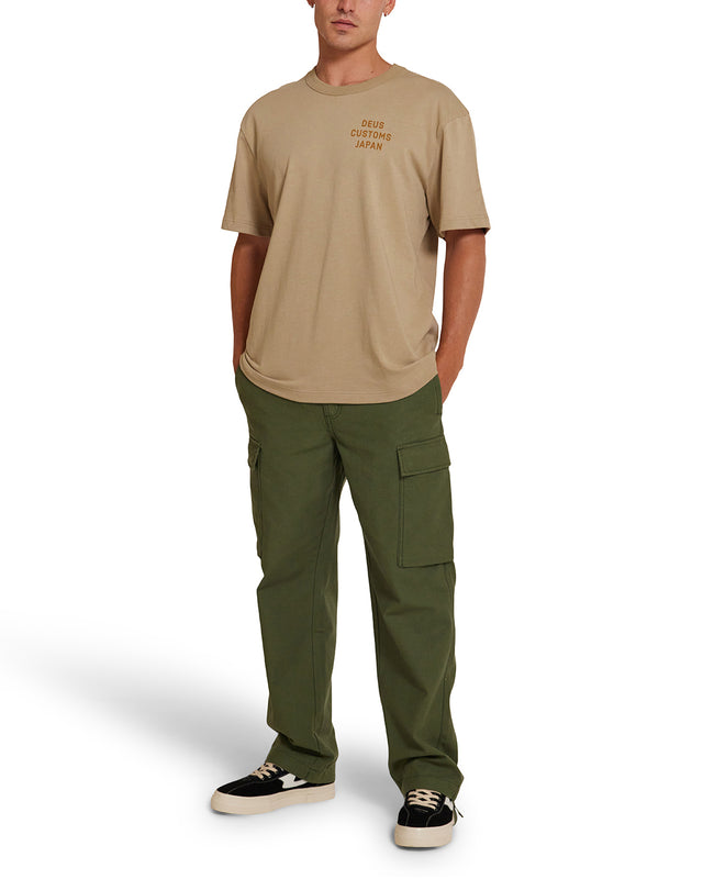 Slicks Cordura Tee - Safari