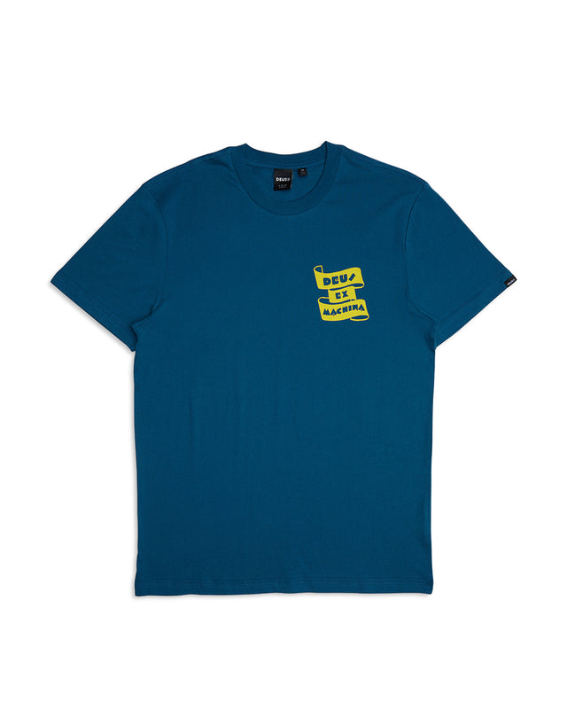 Four Feet Tee - Moroccan Blue