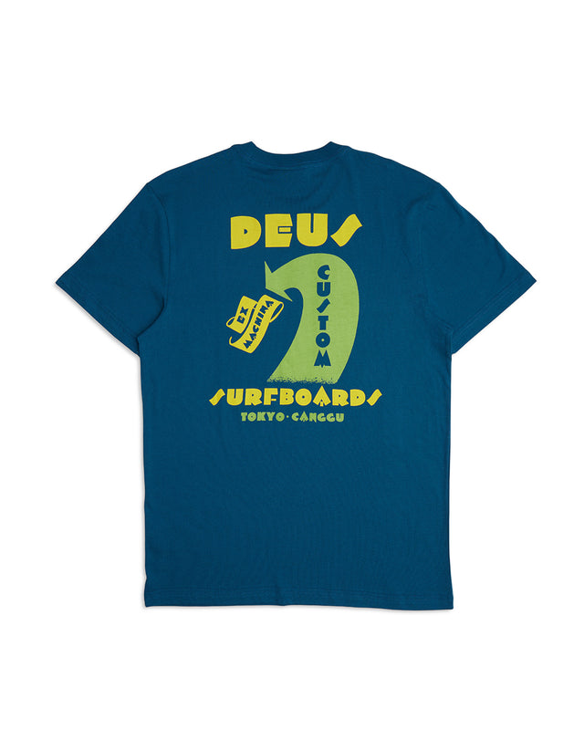 Four Feet Tee - Moroccan Blue