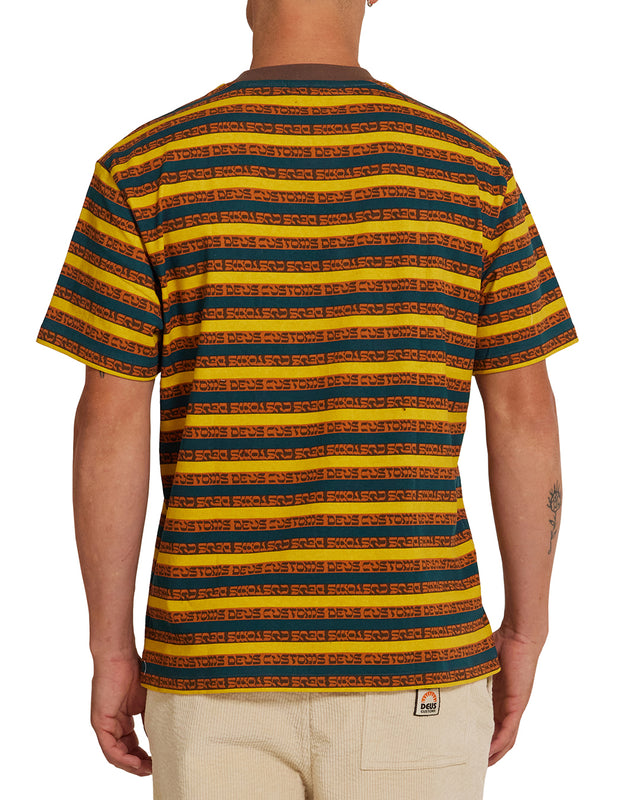 Salutation Stripe Tee - Multi