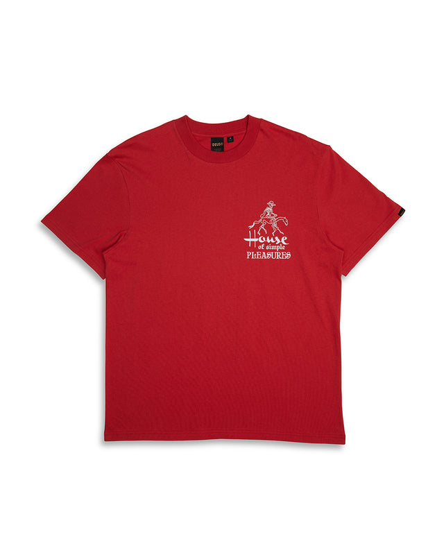 Camperdown Address Tee - Valiant Red