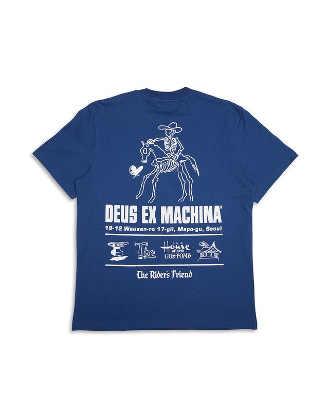 Seoul Address Tee - Mechanic Blue