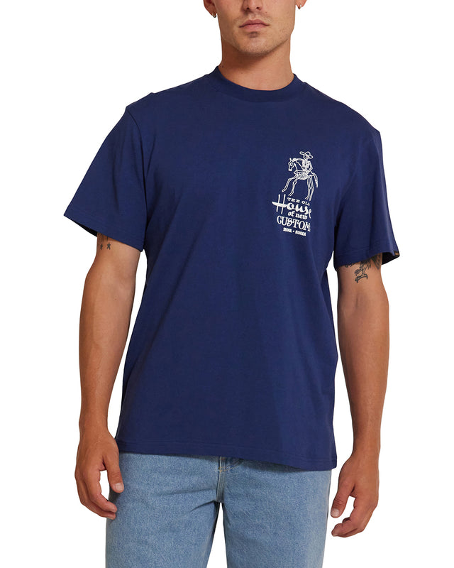 Seoul Address Tee - Mechanic Blue