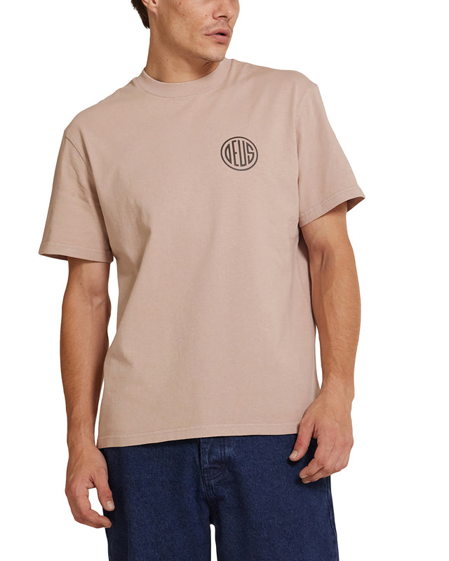 pill logo tee khaki