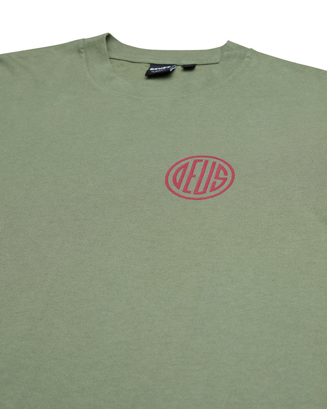 pill logo tee pine