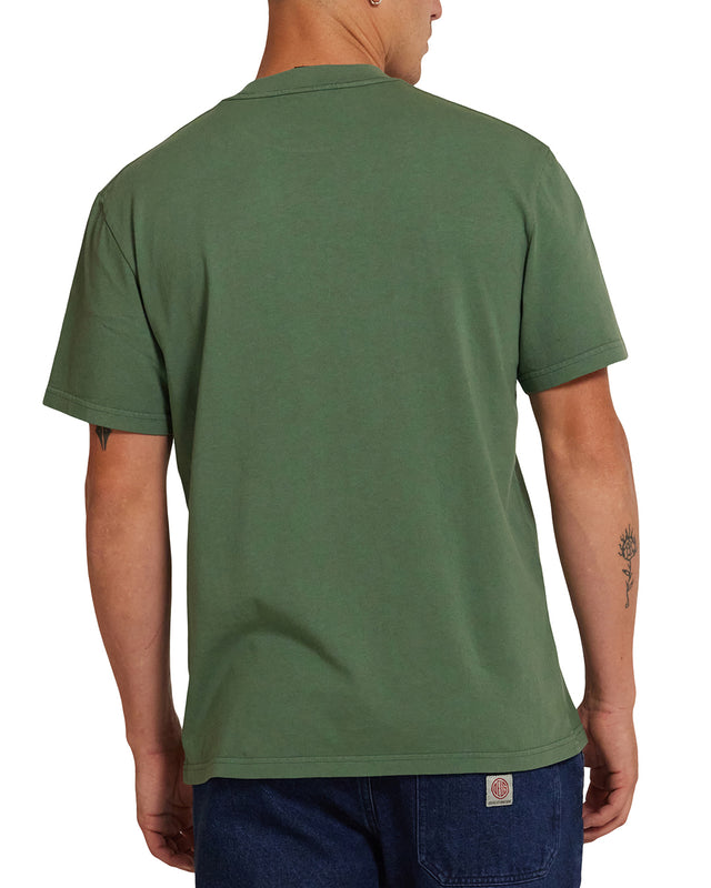 Single Fin Tee - Hillside Green