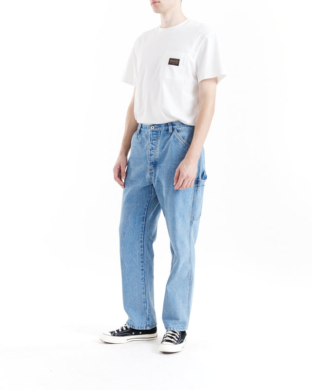 Big Fella Denim Pant - Lt Stone