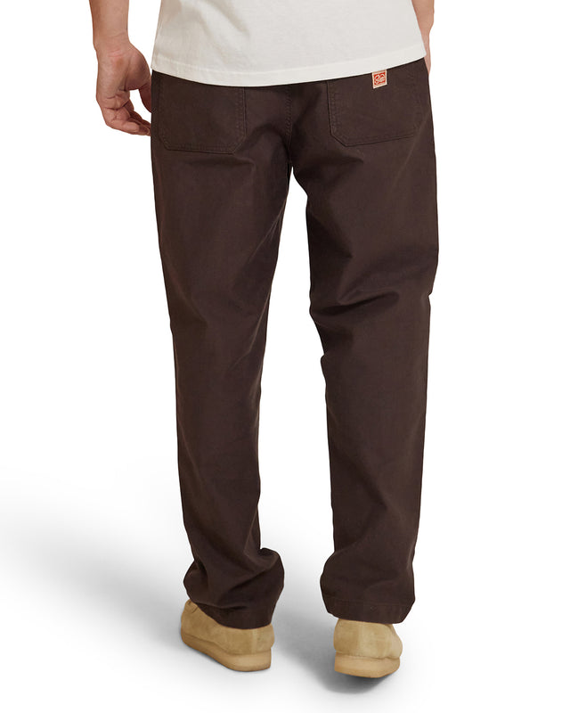 Hank Whipcord Pant - Choc Brown