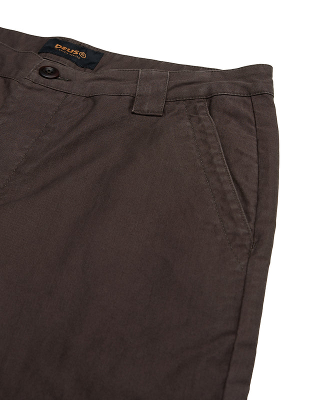 Hank Whipcord Pant - Choc Brown