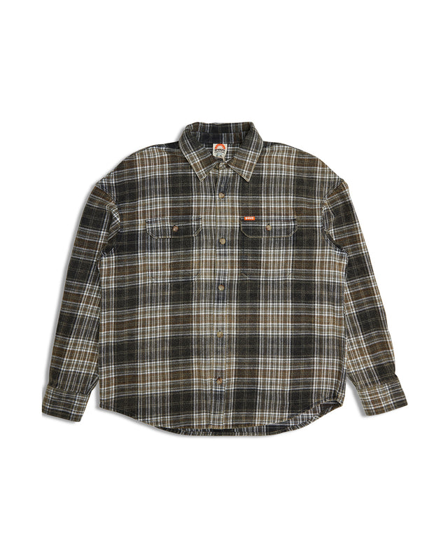 Vacay Check Shirt - Grey Check