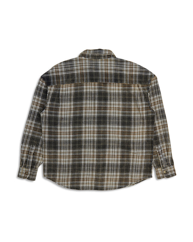 Vacay Check Shirt - Grey Check