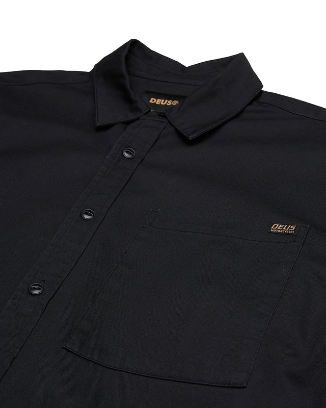 Frizell Twill Shirt - Anthracite