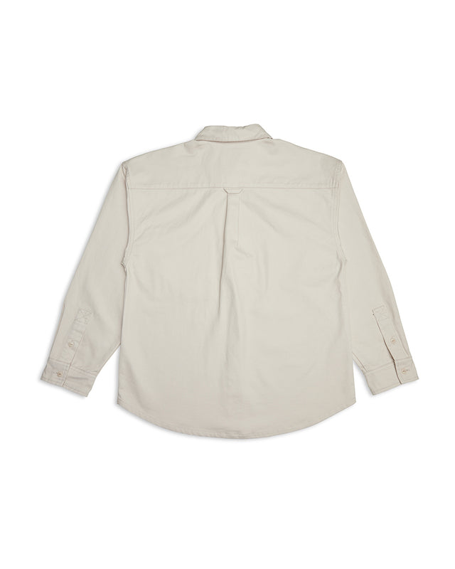 Frizell Twill Shirt - Dirty White