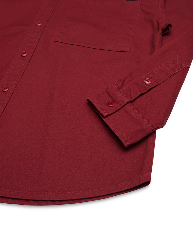 Frizell Twill Shirt - Rhodo