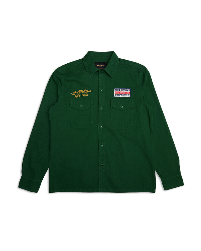 Buckle Up Shirt - Hillside Green