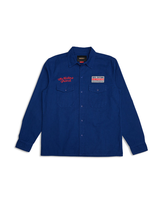 Buckle Up Shirt - Mechanic Blue