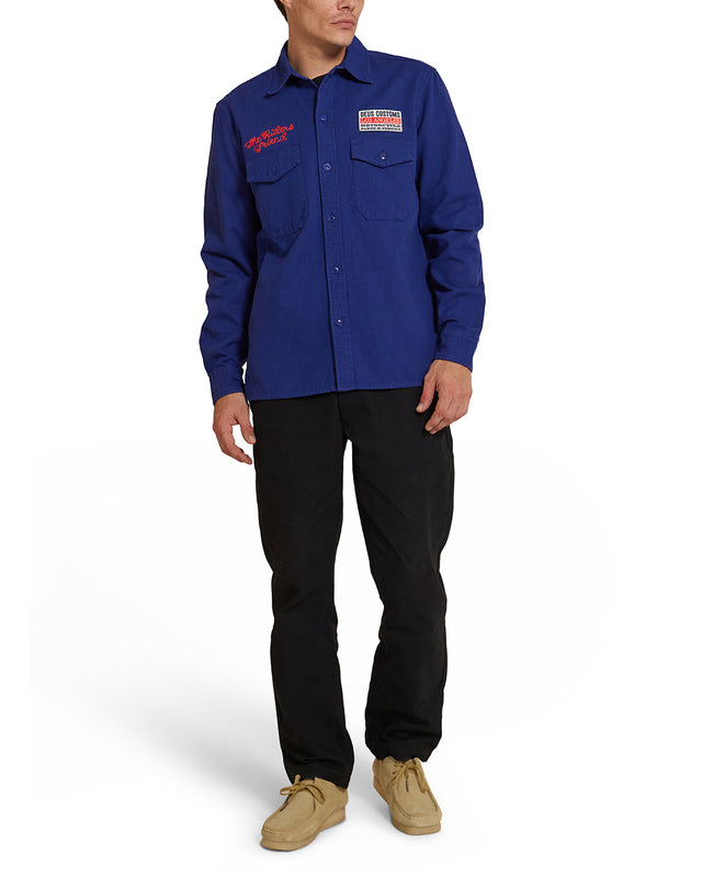 Buckle Up Shirt - Mechanic Blue