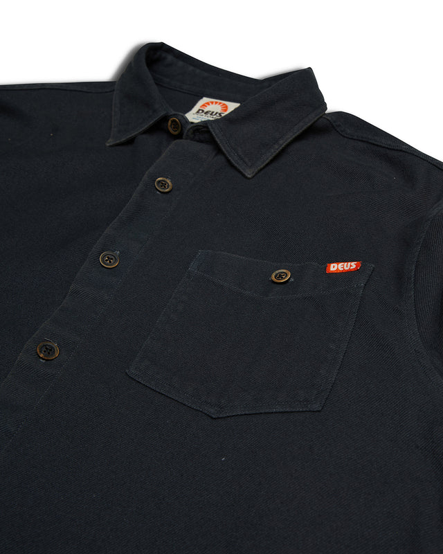 Keon Flannel Shirt - Anthracite