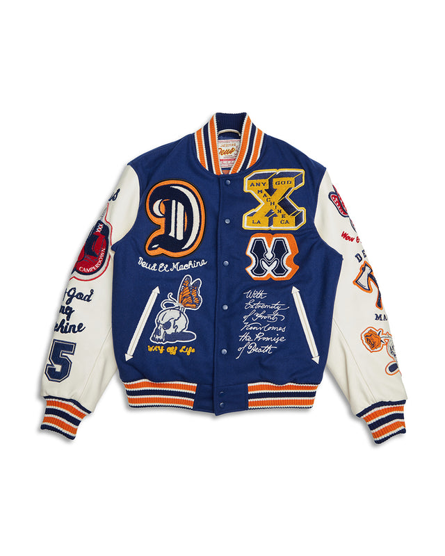 Amanita Varsity Jacket - Patriot Blue