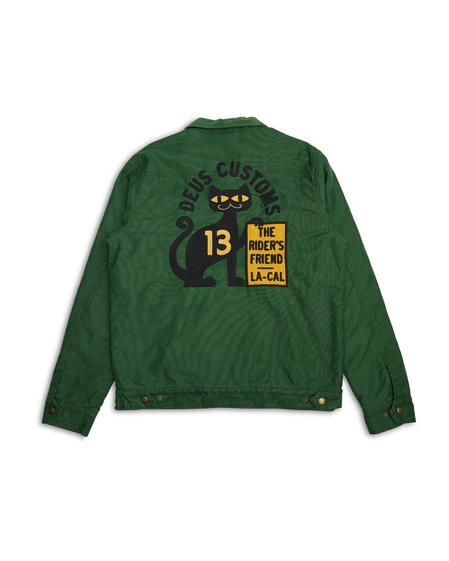 Super Stitious Jacket - Hillside Green