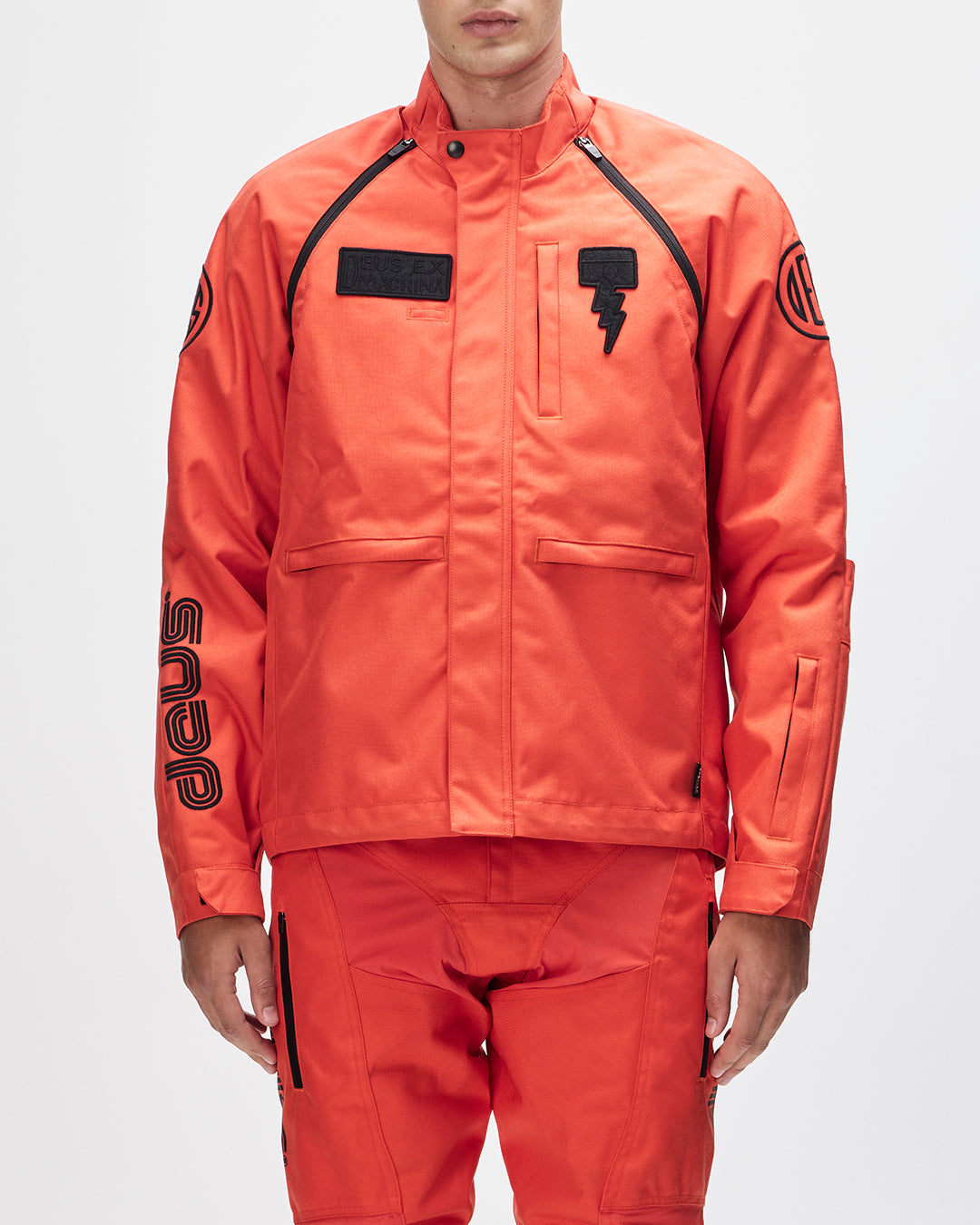 Jackets | Deus Ex Machina | Off Road Cordura Jacket - Orange