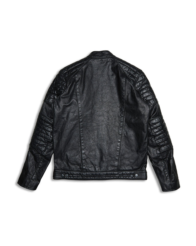 Riders Leather Jacket - Black