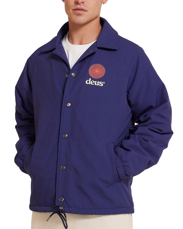 Strata Coach Jacket - Patriot Blue