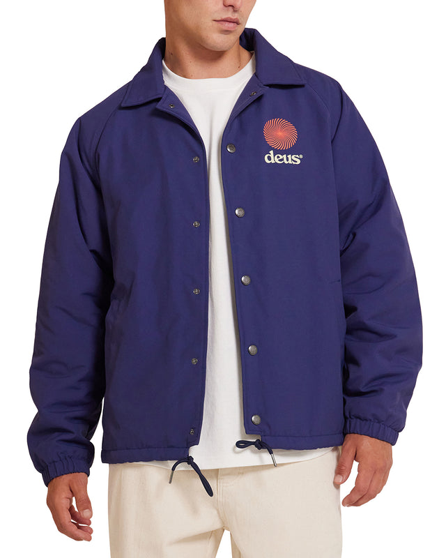 Strata Coach Jacket - Patriot Blue