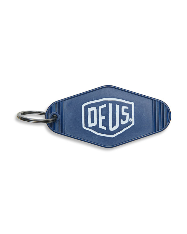 venice key tag mechanic blue