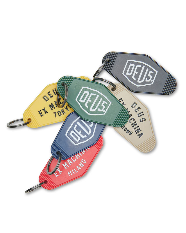 Milano Key Tag - Valiant Red