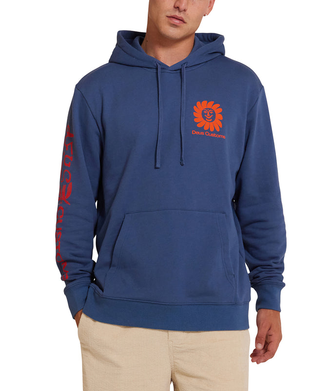 Helios Hoodie - Moroccan Blue