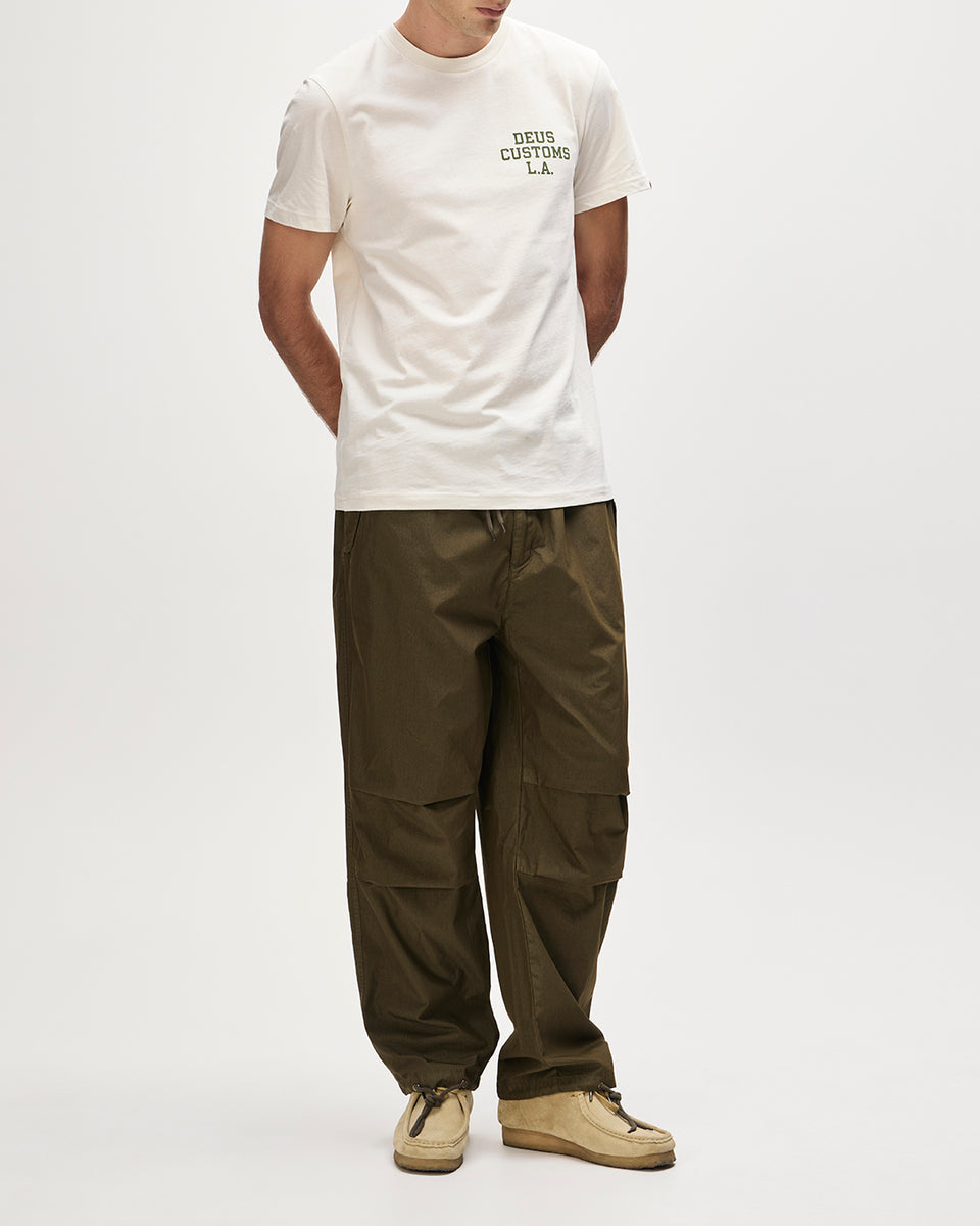 Tees | Deus Ex Machina | Quickbeak Tee - Vintage White – Deus Ex ...