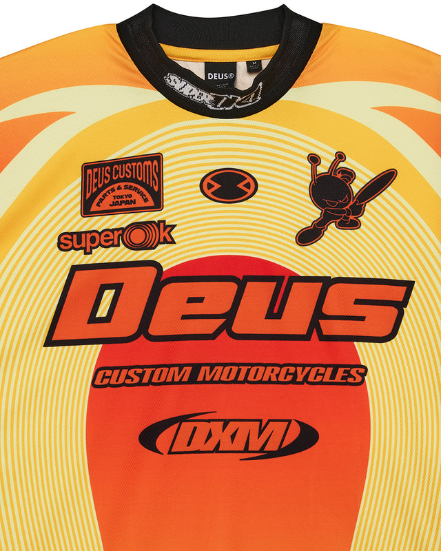 Pledge Moto Jersey - Sunrise Orange