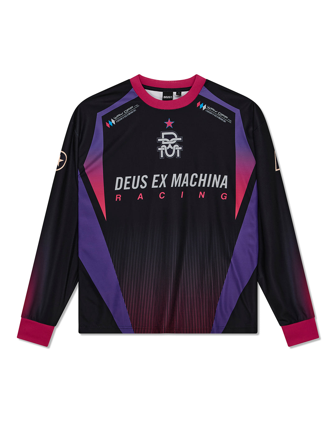 Jerseys | Deus Ex Machina | Renegade Moto Jersey - Black – Deus Ex