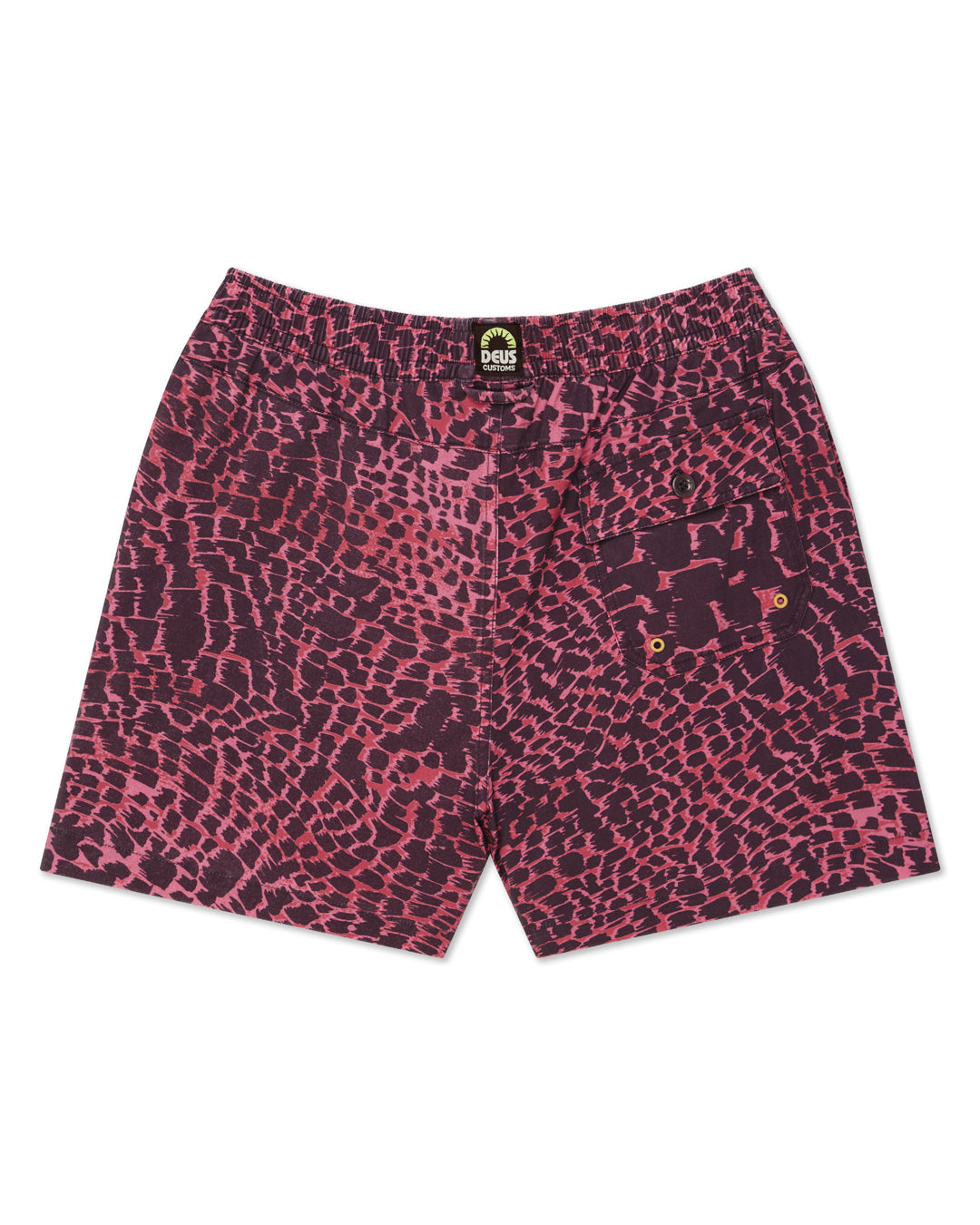 Shorts | Deus Ex Machina | Zanzibar Short - Raspberry – Deus Ex