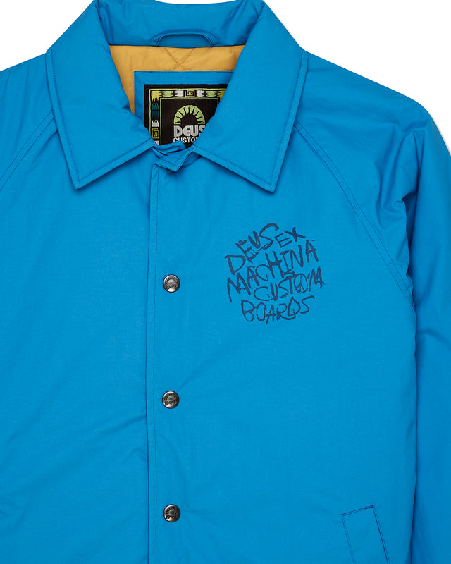 Scrawler Coach Jacket - Wave Ride Blue