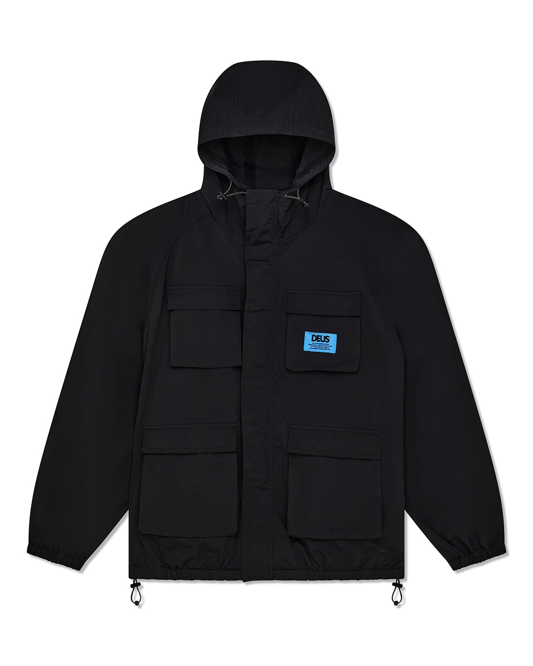 Jackets | Deus Ex Machina | Dawny Waterproof Anorak - Black – Deus
