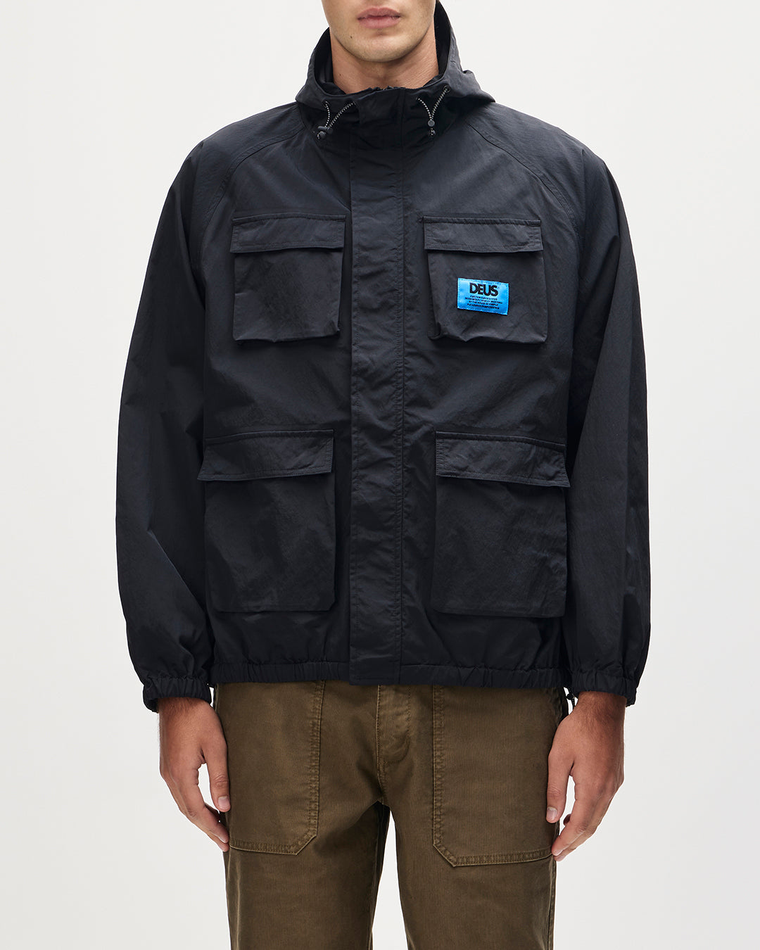 Jackets | Deus Ex Machina | Dawny Waterproof Anorak - Black – Deus